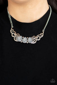 Heavenly Happenstance - Silver Necklace - Paparazzi