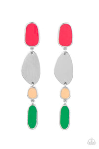 Deco By Design - Multi Earrings - Paparazzi