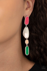 Deco By Design - Multi Earrings - Paparazzi