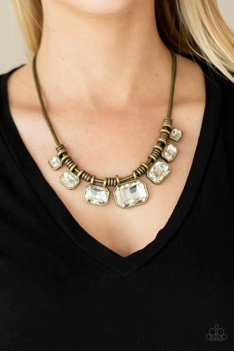 Urban Extravagance - Brass Necklace - Paparazzi