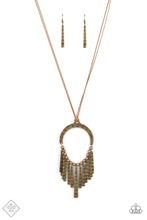 Load image into Gallery viewer, You Wouldn&#39;t FLARE! - Brass Necklace - Paparazzi