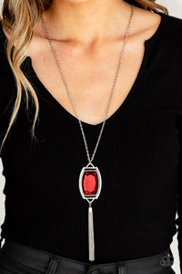 Timeless Talisman - Red Necklace - Paparazzi