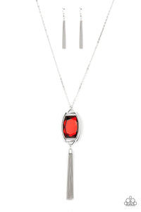 Timeless Talisman - Red Necklace - Paparazzi