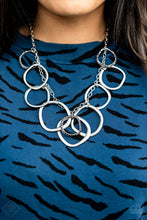 Load image into Gallery viewer, Dizzy With Desire - Silver Necklace - Paparazzi