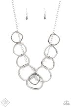 Load image into Gallery viewer, Dizzy With Desire - Silver Necklace - Paparazzi