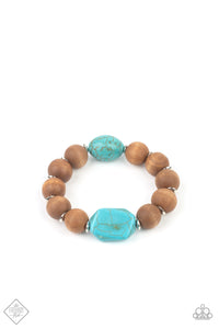 Abundantly Artisan - Blue Bracelet - Paparazzi