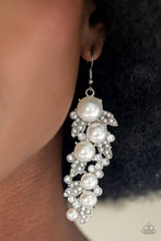 Load image into Gallery viewer, The Party Has Arrived - White Earrings - Paparazzi