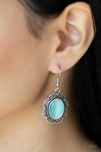 Load image into Gallery viewer, Garden Party Perfection - Blue Earrings - Paparazzi