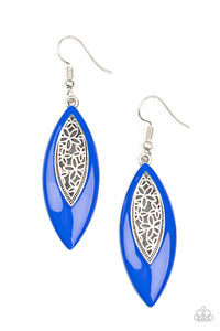 Venetian Vanity - Blue Earrings - Paparazzi