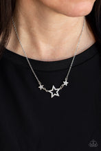 Load image into Gallery viewer, United We Sparkle - White Necklace - Paparazzi