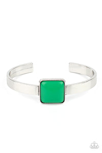 Prismatically Poppin - Green Bracelet - Paparazzi