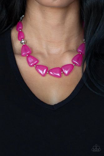 Tenaciously Tangy - Pink Necklace - Paparazzi