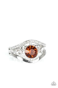 Rich With Richness - Brown Ring - Paparazzi