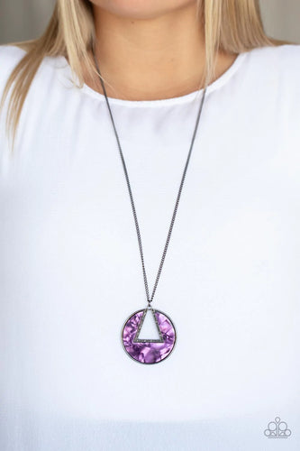 Chromatic Couture - Purple Necklace - Paparazzi