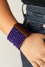 Load image into Gallery viewer, Waikiki Wonderland - Purple Bracelet - Paparazzi