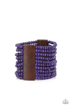 Load image into Gallery viewer, Waikiki Wonderland - Purple Bracelet - Paparazzi