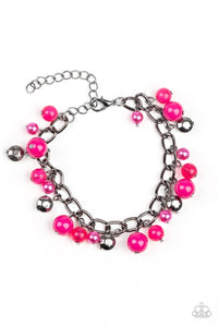 Hold My Drink - Pink Bracelet - Paparazzi