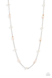 Keep Your Eye on the BALLROOM - Pink Necklace - Paparazzi