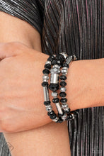 Load image into Gallery viewer, Dynamic Dazzle - Black Bracelet  - Paparazzi