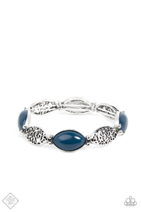 Garden Rendezvous - Blue Bracelet - Paparazzi