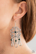 Load image into Gallery viewer, Majestic Makeover - Green Earrings - Paparazzi