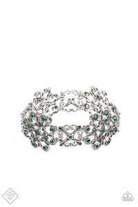 Regal Recognition - Green Bracelet - Paparazzi