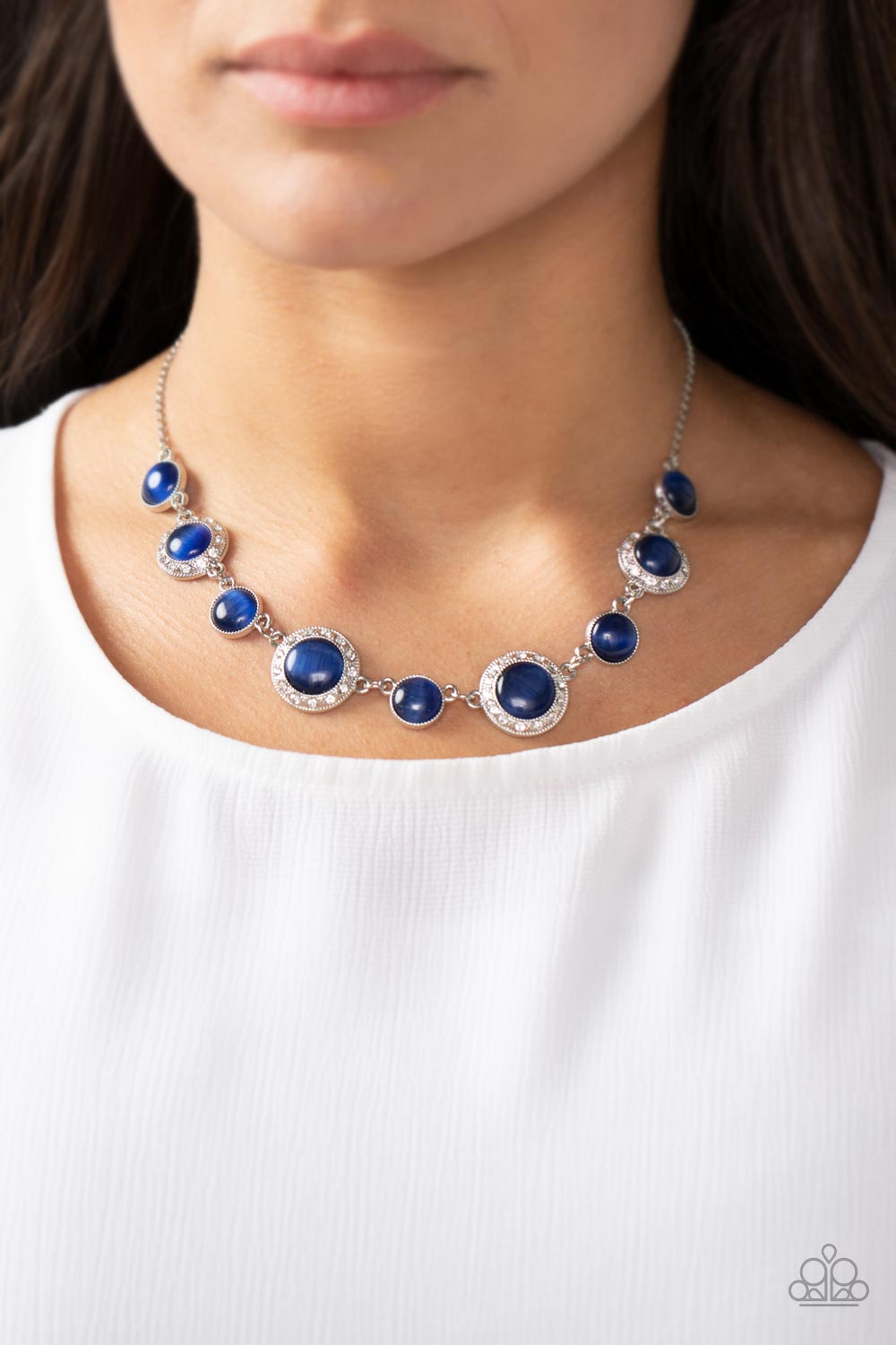 Too Good to BEAM True - Blue Necklace - Paparazzi