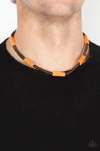 Load image into Gallery viewer, Tropical Tycoon - Orange Necklace - Paparazzi