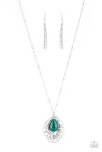 Load image into Gallery viewer, Titanic Trinket - Green Necklace - Paparazzi