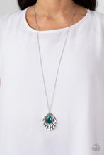 Load image into Gallery viewer, Titanic Trinket - Green Necklace - Paparazzi