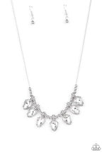 Load image into Gallery viewer, Crown Jewel Couture - White Necklace - Paparazzi