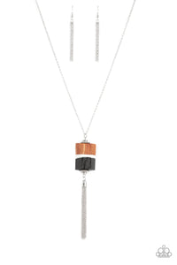 Reel It In - Black Necklace - Paparazzi