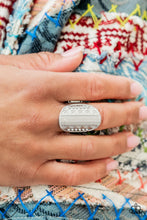 Load image into Gallery viewer, Teeming With Texture - Silver Ring - Paparazzi