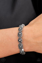Load image into Gallery viewer, Eye-Opening Opulence - Silver Bracelet - Paparazzi