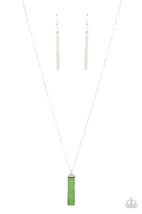 Set in GEMSTONE - Green Necklace - Paparazzi