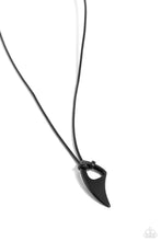 Load image into Gallery viewer, Summer Shark - Black Necklace - Paparazzi