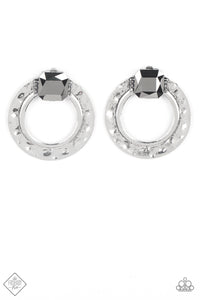 Smoldering Scintillation - Silver Earrings - Paparazzi