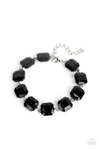 Mind-Blowing Bling - Black Bracelet - Paparazzi