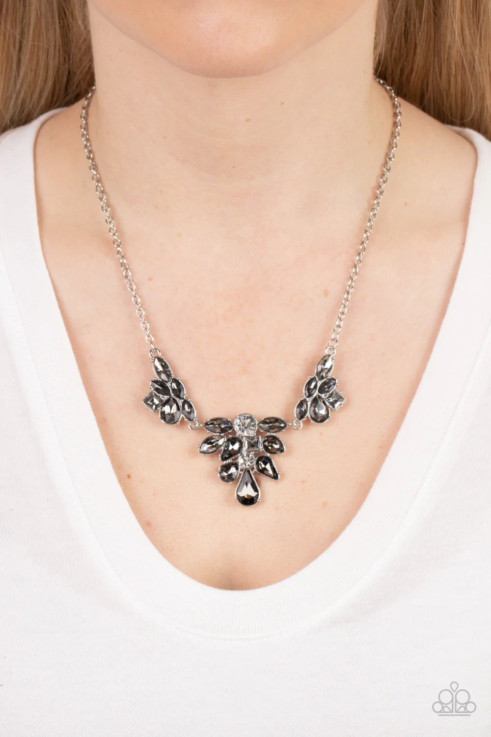 Completely Captivated - Silver Necklace - Paparazzi