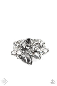 Ice-Cold Couture - Silver Ring - Paparazzi