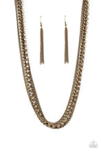 Load image into Gallery viewer, Free to CHAINge My Mind - Brass Necklace - Paparazzi