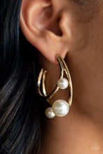 Load image into Gallery viewer, Metro Pier - Gold Earrings - Paparazzi