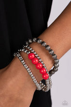 Load image into Gallery viewer, Wildland Wanderer - Red Bracelet - Paparazzi