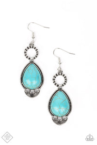 River Cruzin’ - Blue Earrings - Paparazzi