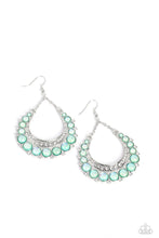 Load image into Gallery viewer, Bubbly Bling - Green Earrings - Paparazzi