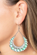 Load image into Gallery viewer, Bubbly Bling - Green Earrings - Paparazzi