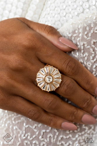 High Society Haute - Gold Ring - Paparazzi