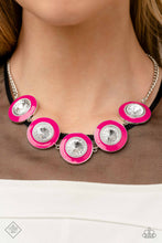 Load image into Gallery viewer, Feminine Flair - Pink Necklace - Paparazzi