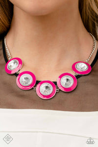 Feminine Flair - Pink Necklace - Paparazzi