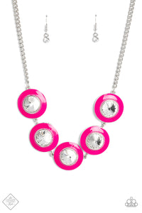 Feminine Flair - Pink Necklace - Paparazzi